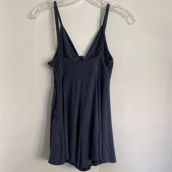 Navy Urban Outfitters Skort Romper - Picture 5 of 8